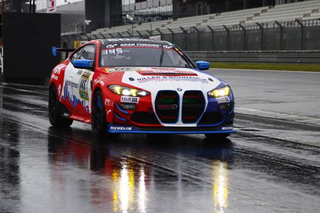 RECORD DATE NOT STATED 145 Peter Cate (GBR) Joshua Bednarski (FRA) Tom Schuetze (Spenge GER) Jeroen Bleekemolen (NDL), BMW M4 GT4 Evo, Team: Riller & Schnauck powered by Cerny Motorsport (GER) in der Boxengasse GER, Motorsport, 54. ADAC Ravenol 24H-Rennen Nuerburgring 2025, Mittwoch, Impressionen vor dem Rennen, Nuerburg, 13.05.2026 GER, Motorsport, 54. ADAC Ravenol 24H-Rennen Nuerburgring 2025, Mittwoch, Impressionen vor dem Rennen, Nuerburg, 13.05.2026 Nuerburg Copyright: xEibner-Pressefoto JuergenxAugstx EP_JAT