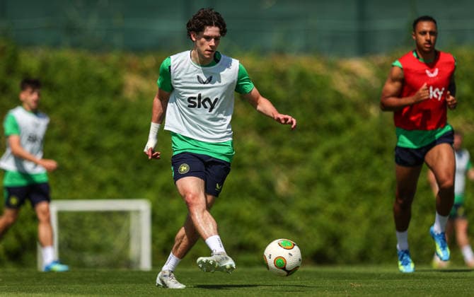 Republic of Ireland Squad Training, La Finca Resort, Alicante, Spain 14 5 2026 Rory Finneran Rory Finneran 14 5 2026  Copyright: x INPHO RyanxByrnex RB1_6183