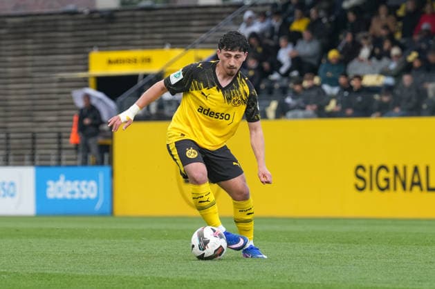 Donnerstag, 14.05.2026 Saison 2025 2026 Finale U17, U 17 Westfalenpokal im BVB Fußballpark Hohenbuschei, Dortmund, Germany. BV Borussia Dortmund U17 - VfL Bochum U17. Rohullah Nazari (BVB)