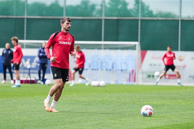 Öffentliches Training, SC Freiburg, 14.05.2026 Maximilian Philipp (SC Freiburg, 26) Öffentliches Training, SC Freiburg, 14.05.2026 Copyright: xBEAUTIFULxSPORTS Boscox