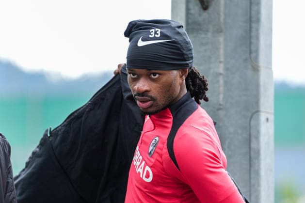 Öffentliches Training, SC Freiburg, 14.05.2026 Jordy Makengo (SC Freiburg, 33) Öffentliches Training, SC Freiburg, 14.05.2026 Copyright: xBEAUTIFULxSPORTS Boscox
