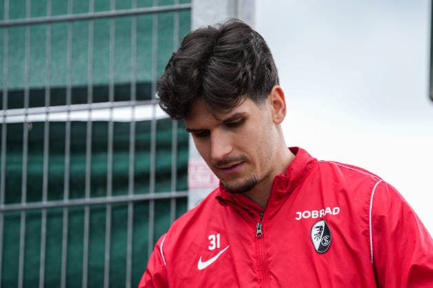 Öffentliches Training, SC Freiburg, 14.05.2026 Igor MatanoviÄ‡ (SC Freiburg, 31) Öffentliches Training, SC Freiburg, 14.05.2026 Copyright: xBEAUTIFULxSPORTS Boscox