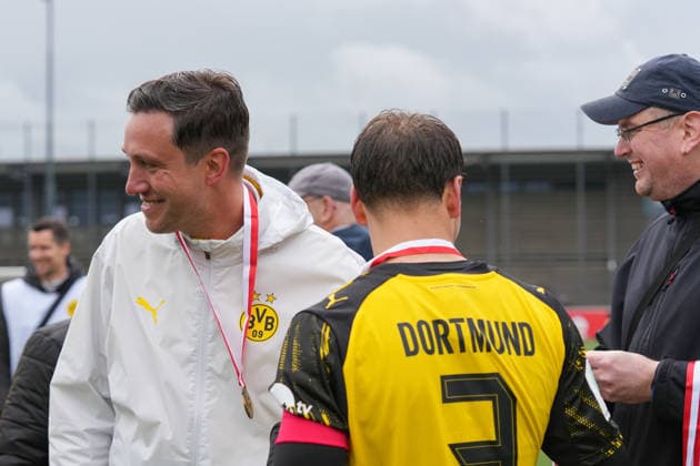 Donnerstag, 14.05.2026 Saison 2025 2026 Finale U17, U 17 Westfalenpokal im BVB Fußballpark Hohenbuschei, Dortmund, Germany. BV Borussia Dortmund U17 - VfL Bochum U17. Cheftrainer Marco Lehmann (BVB)