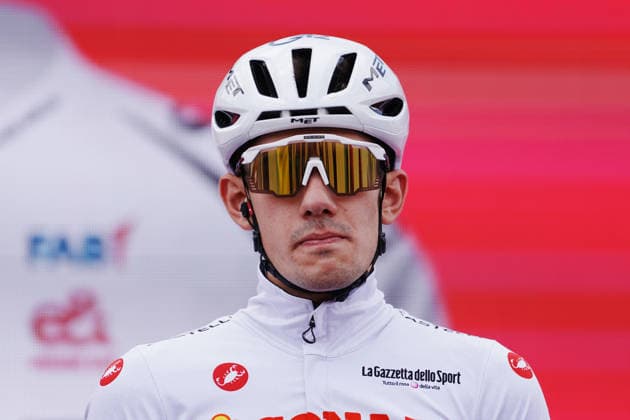 Spain™s Igor Arrieta Lizarraga of UAE Team Emirates XRG during Stage 6 of the Giro d™Italia, from Paestum to Naples, Italy, Thursday, May 14, 2026.  Copyright: xGianxMattiaxD Albertox xLaPressex