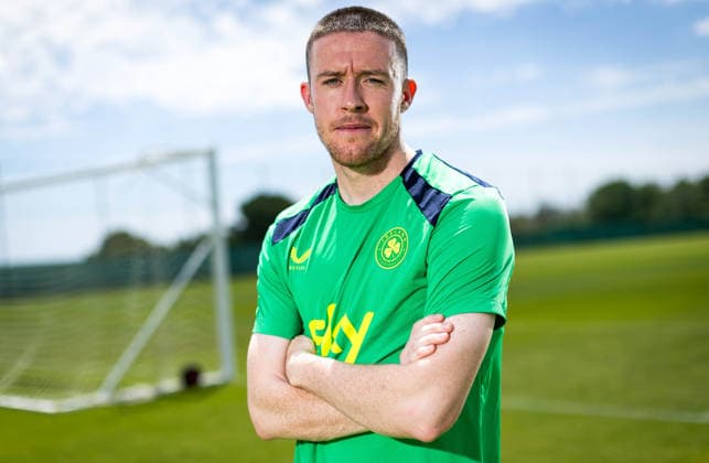 Republic of Ireland press conference, PK, Pressekonferenz La Finca Resort, Alicante, Spain 14 5 2026 Jack Moylan Jack Moylan 14 5 2026  Copyright: x INPHO RyanxByrnex RB2_6406