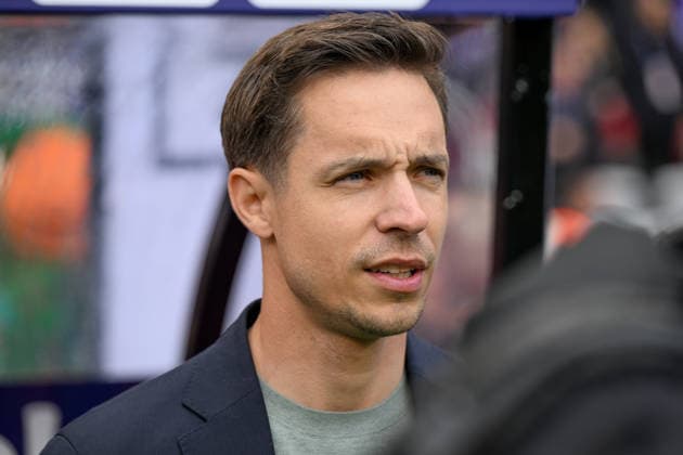 260514 Cupfinal Royale Union Saint-Gilloise vs RSC Anderlecht Head Coach David Hubert of Union pictured during the Croky Cup final 2026 between Royale Union Saint-Gilloise and RSC Anderlecht on May 14 , 2026 in Brussels, Belgium. (Photo by David Catry Isosport) Brussels Belgium  Copyright: xDavidxCatryx 20260514DC2_5857