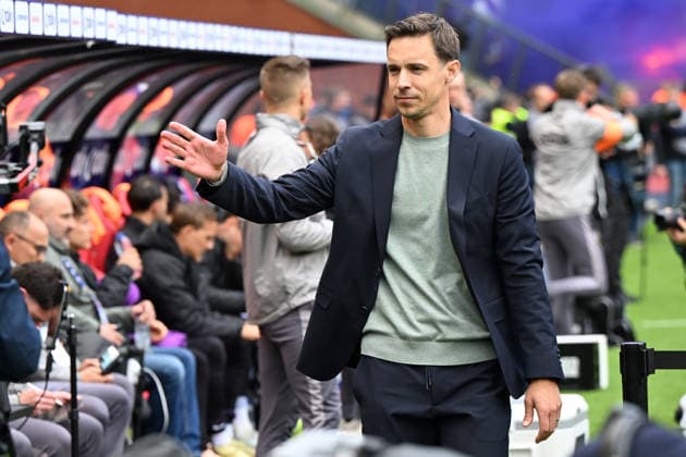 260514 Cupfinal Royale Union Saint-Gilloise vs RSC Anderlecht Head Coach David Hubert of Union pictured during the Croky Cup final 2026 between Royale Union Saint-Gilloise and RSC Anderlecht on May 14 , 2026 in Brussels, Belgium. (Photo by David Catry Isosport) Brussels Belgium  Copyright: xDavidxCatryx 20260514DC2_5872