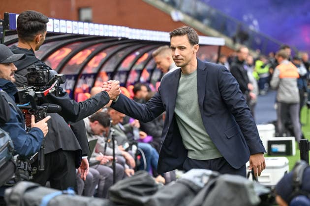 260514 Cupfinal Royale Union Saint-Gilloise vs RSC Anderlecht Head Coach David Hubert of Union pictured during the Croky Cup final 2026 between Royale Union Saint-Gilloise and RSC Anderlecht on May 14 , 2026 in Brussels, Belgium. (Photo by David Catry Isosport) Brussels Belgium  Copyright: xDavidxCatryx 20260514DC2_5884