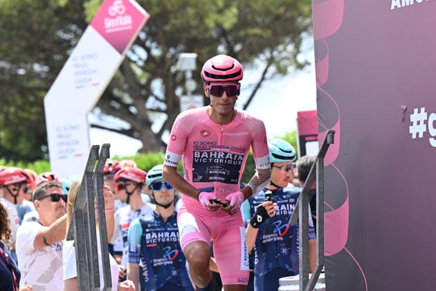 14-05-2026 Giro D italia; Tappa 06 Paestum - Napoli; 2026, Bahrain Victorious; Eulalio, Afonso; Paestum; 