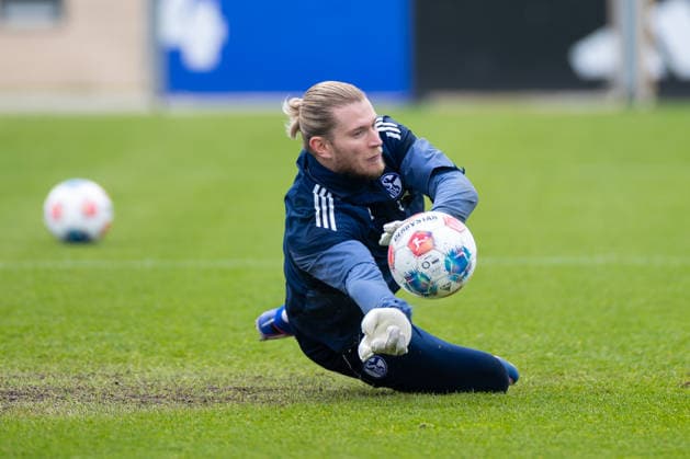 14.05.2026, Fussball, Training des FC Schalke 04. Torwart Loris Karius (FC Schalke 04). Gelsenkirchen Trainingsgelände FC Schalke 04 NRW Deutschland xRHR-FOTO YYx Copyright: RHR-FOTOx RHR-FOTO YY
