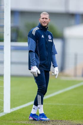 14.05.2026, Fussball, Training des FC Schalke 04. Torwart Loris Karius (FC Schalke 04). Gelsenkirchen Trainingsgelände FC Schalke 04 NRW Deutschland xRHR-FOTO YYx Copyright: RHR-FOTOx RHR-FOTO YY