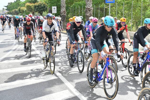 CICLISMO - Giro d Italia - Stage 6 - Paestum - Naples Photo by IPA ABACAPRESS.COM84684146 - Cyclists are battling it out for the lead in the Giro d Italia during Giro d Italia 2026, Stage 6 a stage from Paestum to Naples Naples Italy  Copyright: xIPAxSport ABACAx