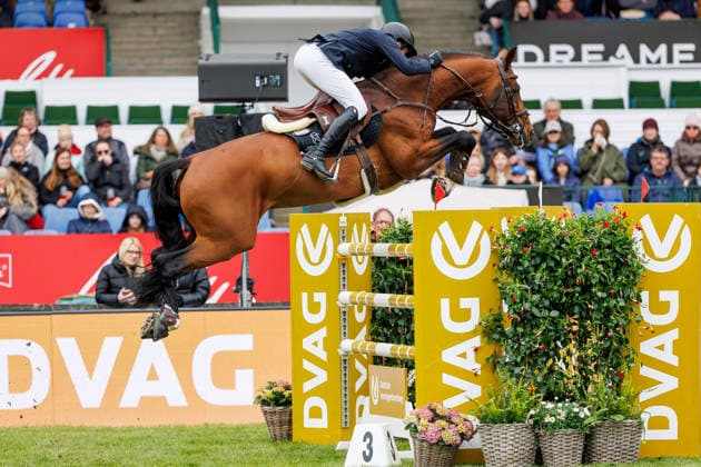 HAMBURG - Al Shira aa 95. Deutsches Spring- und Dressur DERBY 2026, HAMBURG - Al Shira aa 95. Deutsches Spring- und Dressur DERBY 2026 HEEL Arne van (NED), Keaton HV CSI5* - Championat of Hamburg Prize of Deutsche Vermögensberatung AG - Al Shira aa CSI5* Tour CSI5*: Int. jumping competition over two rounds (1,55m) Hamburg, Jenischpark, Derby Park Klein Flottbek 14. May 2026 -