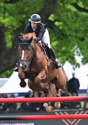 GER; Al Shira aa Deutsches Spring- & Dressur Derby Hamburg 14.05.2026, GER; Al Shira aa Deutsches Spring- & Dressur Derby Hamburg, Preis der Deutschen Vermögensberatung AG - Championat von Hamburg, Al Shira aa CSI5* Tour im Bild Sandra Auffarth (GER) auf Quirici H