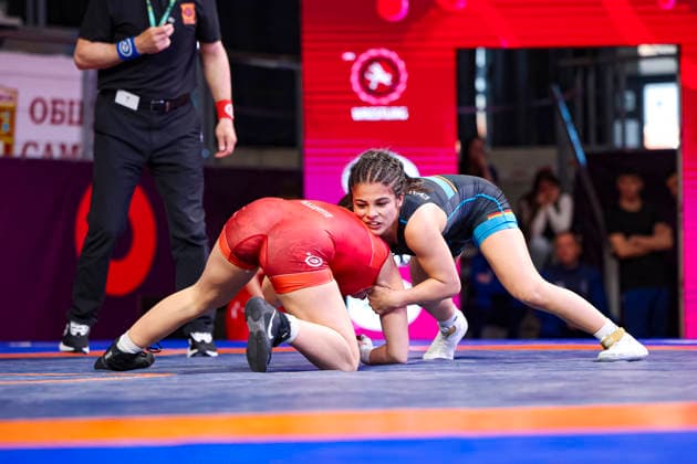 U17, U 17 Wrestling European Championships 49kg WW - Madina Bayramova (GER) df. Zuzanna Maja Ptak (POL)