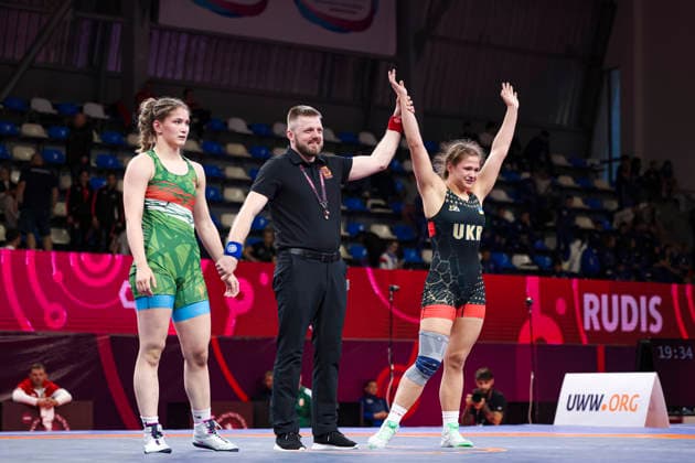 U17, U 17 Wrestling European Championships 73kg WW - Solomiia Petriv (UKR)
