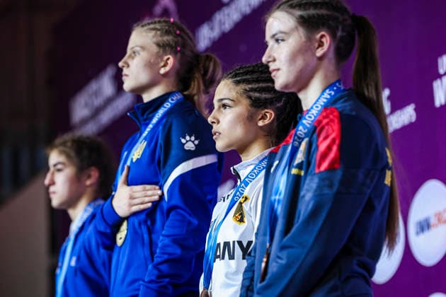 U17, U 17 Wrestling European Championships Podium 49kg WW - Bronze: Madina Bayramova (GER)