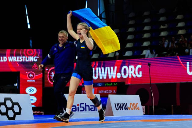 U17, U 17 Wrestling European Championships 49kg WW - Olena Kolubai (UKR)