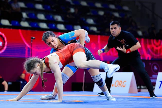 U17, U 17 Wrestling European Championships 57kg WW - Delal Kadir (TUR) df. Sofiia Belova (RUS)