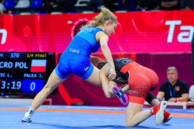U17, U 17 Wrestling European Championships 46kg WW - Julia Palka (POL) df. Lara Blazekovic (CRO)