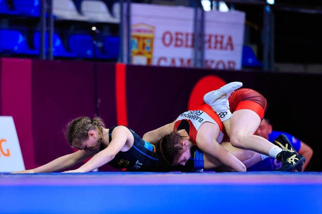 U17, U 17 Wrestling European Championships 46kg WW - Alina Baranova (RUS) df. Frederika Grosse (GER)