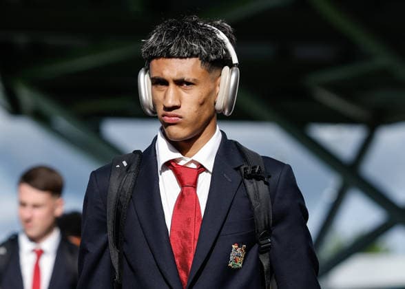 Manchester, England, 14th May 2026. Joseph Junior Andreou Gabriel (JJ Gabriel) of Manchester United, ManU arrives ahead of the Manchester City U18 vs Manchester United U18 FA Youth Cup Final match at the Academy Stadium, Manchester. Picture credit should read: Cody Froggatt Sportimage EDITORIAL USE ONLY. No use with unauthorised audio, video, data, fixture lists, club league logos or live services. Online in-match use limited to 120 images, no video emulation. No use in betting, games or single club league player publications. SPI_006_CF_MANCHESTER_CITY_U18_V_MANCHESTER_UNITED_U18 SPI-4801-0004