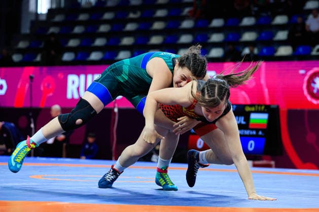 U17, U 17 Wrestling European Championships 61kg WW - Andrea Niseva (BUL) df. Tea Doneva (MKD)