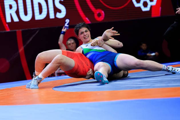 U17, U 17 Wrestling European Championships 69kg WW - Simura Abdullayeva (AZE) df. Natalia Georgieva Taseva (BUL)