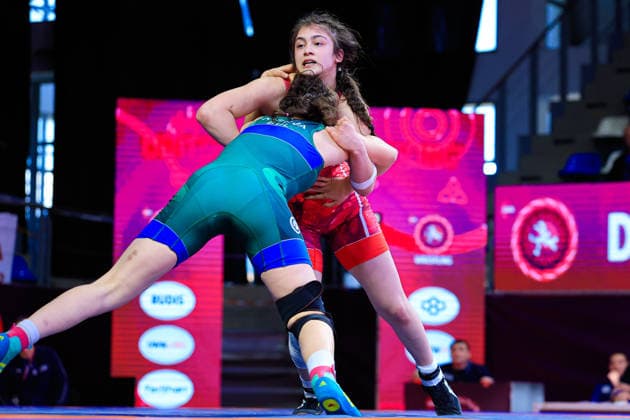 U17, U 17 Wrestling European Championships 61kg WW - Andrea Niseva (BUL) df. Surae Mirac Abbassoy (FIN)