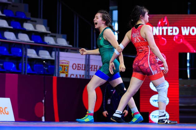 U17, U 17 Wrestling European Championships 61kg WW - Andrea Niseva (BUL) df. Surae Mirac Abbassoy (FIN)