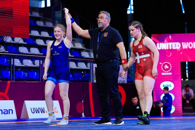 U17, U 17 Wrestling European Championships 69kg WW - Darja Markova (LAT) df. Nino Samkharadze (GEO)