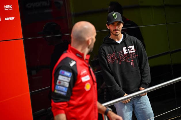 MOTO - MOTO GP - CATALUNYA GRAND PRIX 2026 BAGNAIA Francesco (ita), Ducati Lenovo Team, Ducati Desmosedici GP26, portrait during the 2026 MotoGP Monster Energy Grand Prix of Catalunya, on the Catalunya circuit of Barcelona, from May 15 to 17th, in Spain - BarcelonaSpain  Copyright: xGIGIxSOLDANOx