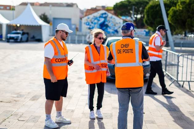 AUTO - RALLYE D™ANTIBES - COTE D™AZUR 2026 commissaire, marshall during the Rallye d™Antibes 2026 - CÃ te d™Azur, 3rd round of the Championnat de France des Rallyes 2026, from May 16 to 17, 2026 in Antibes, France - AntibesFrance  Copyright: xBastienxRouxx