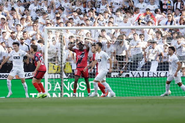 ESP: LaLiga EA Sports Valencia CF v Rayo Vallecano Randy Nteka of Rayo Vallecano during LaLiga EA Sports, between Valencia CF v Rayo Vallecano played at Mestalla Stadium in Valencia on May 14th, 2026 in Spain; Valencia Spain Futbol Copyright: xOmarxArnaux xAgenciaxLOFx