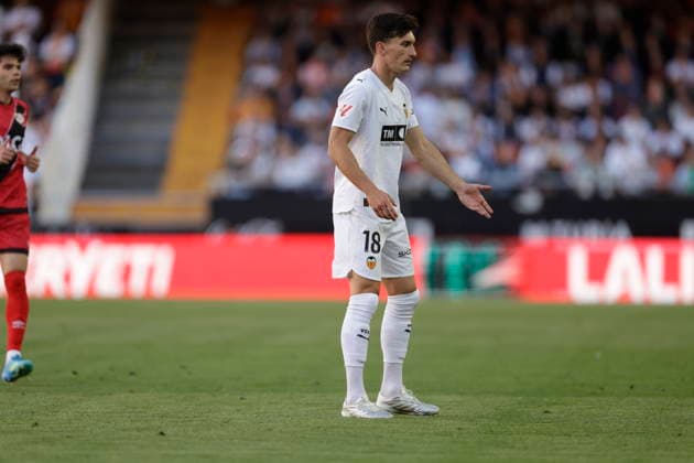 ESP: LaLiga EA Sports Valencia CF v Rayo Vallecano Jose Luis Pepelu of Valencia during LaLiga EA Sports, between Valencia CF v Rayo Vallecano played at Mestalla Stadium in Valencia on May 14th, 2026 in Spain; Valencia Spain Futbol Copyright: xOmarxArnaux xAgenciaxLOFx