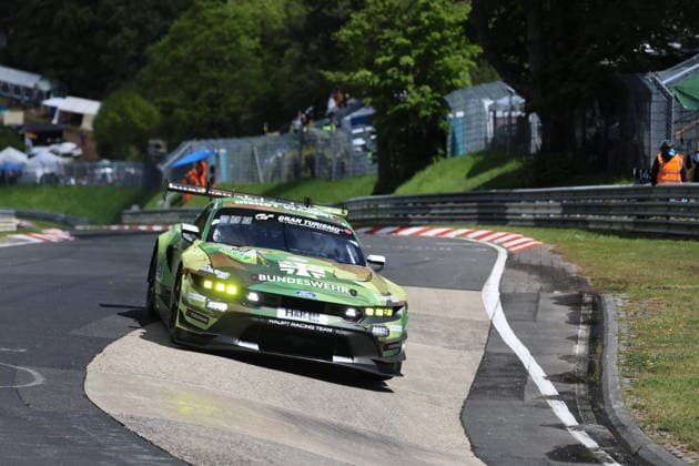 RECORD DATE NOT STATED 67 Dennis Olsen (NOR) Christopher Mies (Erkrath GER) Frederic Vervisch (BEL) Frank Stippler (Bad Muenstereifel GER), Ford Mustang GT3, Team: HRT Ford Racing (GER) GER, Motorsport, 54. ADAC Ravenol 24H-Rennen Nuerburgring 2025, Qualifying, Donnerstag, Nuerburg, 14.05.2026 GER, Motorsport, 54. ADAC Ravenol 24H-Rennen Nuerburgring 2025, Qualifying, Donnerstag, Nuerburg, 14.05.2026 Nuerburg Copyright: xEibner-Pressefoto JuergenxAugstx EP_JAT
