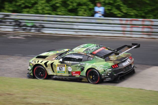 RECORD DATE NOT STATED 67 Dennis Olsen (NOR) Christopher Mies (Erkrath GER) Frederic Vervisch (BEL) Frank Stippler (Bad Muenstereifel GER), Ford Mustang GT3, Team: HRT Ford Racing (GER) GER, Motorsport, 54. ADAC Ravenol 24H-Rennen Nuerburgring 2025, Qualifying, Donnerstag, Nuerburg, 14.05.2026 GER, Motorsport, 54. ADAC Ravenol 24H-Rennen Nuerburgring 2025, Qualifying, Donnerstag, Nuerburg, 14.05.2026 Nuerburg Copyright: xEibner-Pressefoto JuergenxAugstx EP_JAT