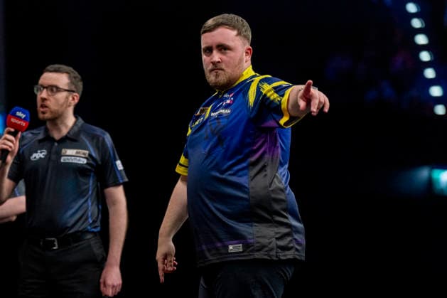 2026 BetMGM Premier League Darts, Night 15, Birmingham Luke Littler defeats Jonny Clayton during the 2026 BetMGM Premier League Darts, Night 15 at the Utilita Arena, Birmingham, England on 14 May 2026 Credit: Alex Young Every Second Media Editorial use only. All images are copyright Every Second Media Limited. No images may be reproduced without prior permission. Copyright: xIMAGO EveryxSecondxMediax ESM-1992-0019 AlexxYoungx xEveryxSecondxMediax
