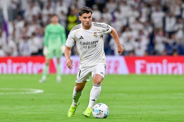 May 14, 2026, Madrid, Madrid, Spain: BRAHIM DIAZ of Real Madrid CF in action during the match corresponding to the thirty-six round of the 2025 26 First Division National League Championship between REAL MADRID C.F. Vs REAL OVIEDO, played at the Bernabeu Stadium on May 14, 2026, in Madrid, Spain. REAL MADRID C.F. Vs REAL OVIEDO - First Division National League Championship 2025 26 (05.14.26)  - ZUMAc312 20260514_zsp_c312_029 Copyright: xOscarxManuelxSanchezx