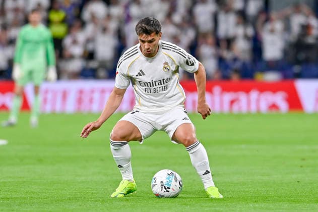 May 14, 2026, Madrid, Madrid, Spain: BRAHIM DIAZ of Real Madrid CF in action during the match corresponding to the thirty-six round of the 2025 26 First Division National League Championship between REAL MADRID C.F. Vs REAL OVIEDO, played at the Bernabeu Stadium on May 14, 2026, in Madrid, Spain. REAL MADRID C.F. Vs REAL OVIEDO - First Division National League Championship 2025 26 (05.14.26)  - ZUMAc312 20260514_zsp_c312_034 Copyright: xOscarxManuelxSanchezx