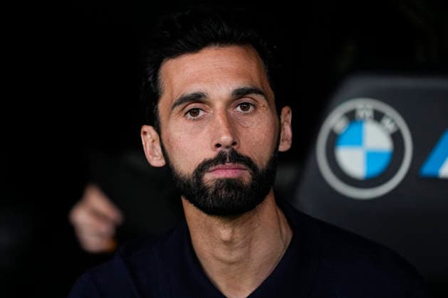 May 14, 2026, Madrid, Madrid, Spain: Alvaro Arbeloa, head coach of Real Madrid, looks on during the Spanish League, LaLiga EA Sports, football match played between Real Madrid and Real Oviedo at Bernabeu stadium on May 14, 2026, in Madrid, Spain. Madrid Spain - ZUMAa181 20260514_zaa_a181_098 Copyright: xOscarxJ.xBarrosox