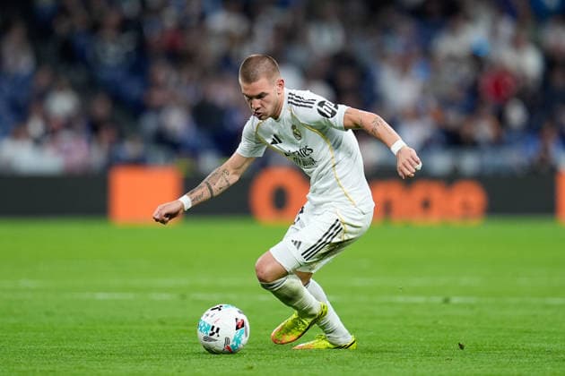 May 14, 2026, Madrid, Madrid, Spain: Franco Mastantuono of Real Madrid CF in action during the Spanish League, LaLiga EA Sports, football match played between Real Madrid and Real Oviedo at Bernabeu stadium on May 14, 2026, in Madrid, Spain. Madrid Spain - ZUMAa181 20260514_zaa_a181_212 Copyright: xDennisxAgyemanx