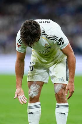 May 14, 2026, Madrid, Madrid, Spain: Gonzalo Garcia of Real Madrid CF gestures during the Spanish League, LaLiga EA Sports, football match played between Real Madrid and Real Oviedo at Bernabeu stadium on May 14, 2026, in Madrid, Spain. Madrid Spain - ZUMAa181 20260514_zaa_a181_248 Copyright: xOscarxJ.xBarrosox