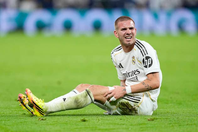 May 14, 2026, Madrid, Madrid, Spain: Franco Mastantuono of Real Madrid CF hurts during the Spanish League, LaLiga EA Sports, football match played between Real Madrid and Real Oviedo at Bernabeu stadium on May 14, 2026, in Madrid, Spain. Madrid Spain - ZUMAa181 20260514_zaa_a181_159 Copyright: xOscarxJ.xBarrosox
