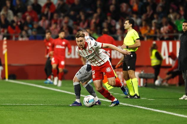Viktor Tsyhankov (Girona), MAY 14, 2026 - Football Soccer : Spanish LaLiga EA Sports match between Girona FC - Real Sociedad at the Estadi Municipal de Montilivi in Girona, Spain. Noxthirdxpartyxsales  aflo_330431917