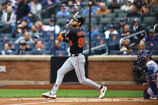 MLB, Baseball Herren, USA Tigers Vs. Mets Detroit Tigers player Gage Workman, wearing number 99, hits a three-run home run during the first inning of a baseball game against the New York Mets at Citi Field in Flushing, New York, on May 14, 2026. Flushing N.Y. United States  Copyright: xGordonxDonovanx originalFilename:donovan-mlbtiger260514_npaXk.jpg