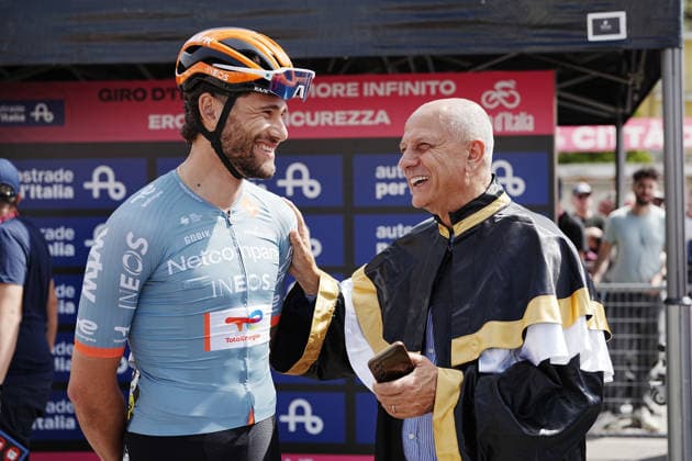 Italy™s Filippo Ganna of Netcompany Ineos during Stage 7 of the Giro d™Italia, from Formia to Blockhaus, Italy, Friday, May 15, 2026.  Copyright: xGianMattiaxD™Alberto LaPressex