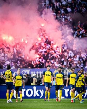 Royale Union Saint-Gilloise v RSC Anderlecht - Belgian Croky Cup Final BRUSSELS, BELGIUM - MAY 14 : The team of Royale Union Saint-Gilloise after the 1-1 goal during the Belgian Croky Cup final match between Royale Union Saint-Gilloise and RSC Anderlecht on May 14, 2026 in Brussels, Belgium, 14 05 2026  Copyright: xTomasxSiskx