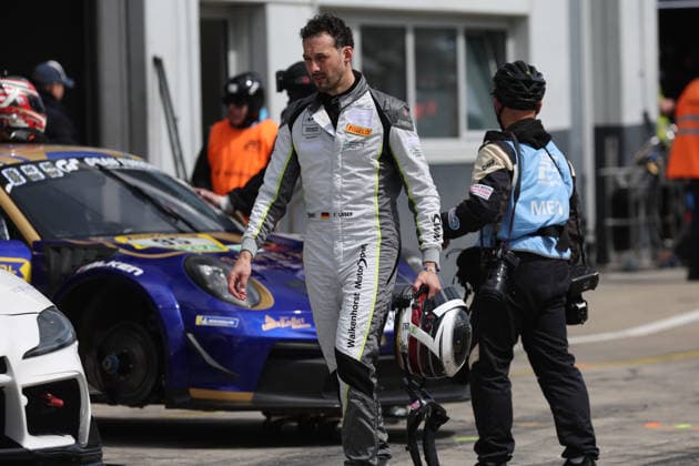 Nürburg, Deutschland 14.-17. Mai 2026: ADAC Ravenol 24h Rennen Nürburgring - 2026 - Freitag Qualifying Boxengasse - Pitlane Portrait Felipe Laser Im Bild: 34 Walkenhorst Motorsport - Aston Martin Vantage AMR GT3 EVO - (Christian Krognes NOR, Mattia Drudi ITA, Nicki Thiim DEN, Felipe Fernadez Laser GER) Nürburgring Rheinland Pfalz Copyright: xFotostandx xFabianxWernerx