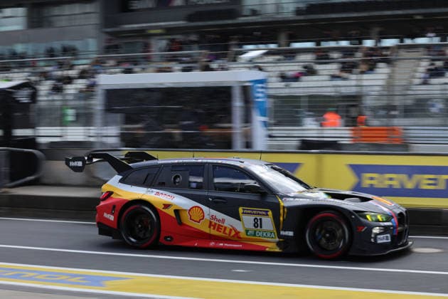 Nürburg, Deutschland 14.-17. Mai 2026: ADAC Ravenol 24h Rennen Nürburgring - 2026 - Freitag Qualifying Boxengasse - Pitlane Im Bild: 81 BMW M Motorsport - BMW M3 Touring 24h - (Jens Klingmann GER, Ugo de Wilde BEL, Connor de Phillippi USA, Neil Verhagen USA) Nürburgring Rheinland Pfalz Copyright: xFotostandx xFabianxWernerx